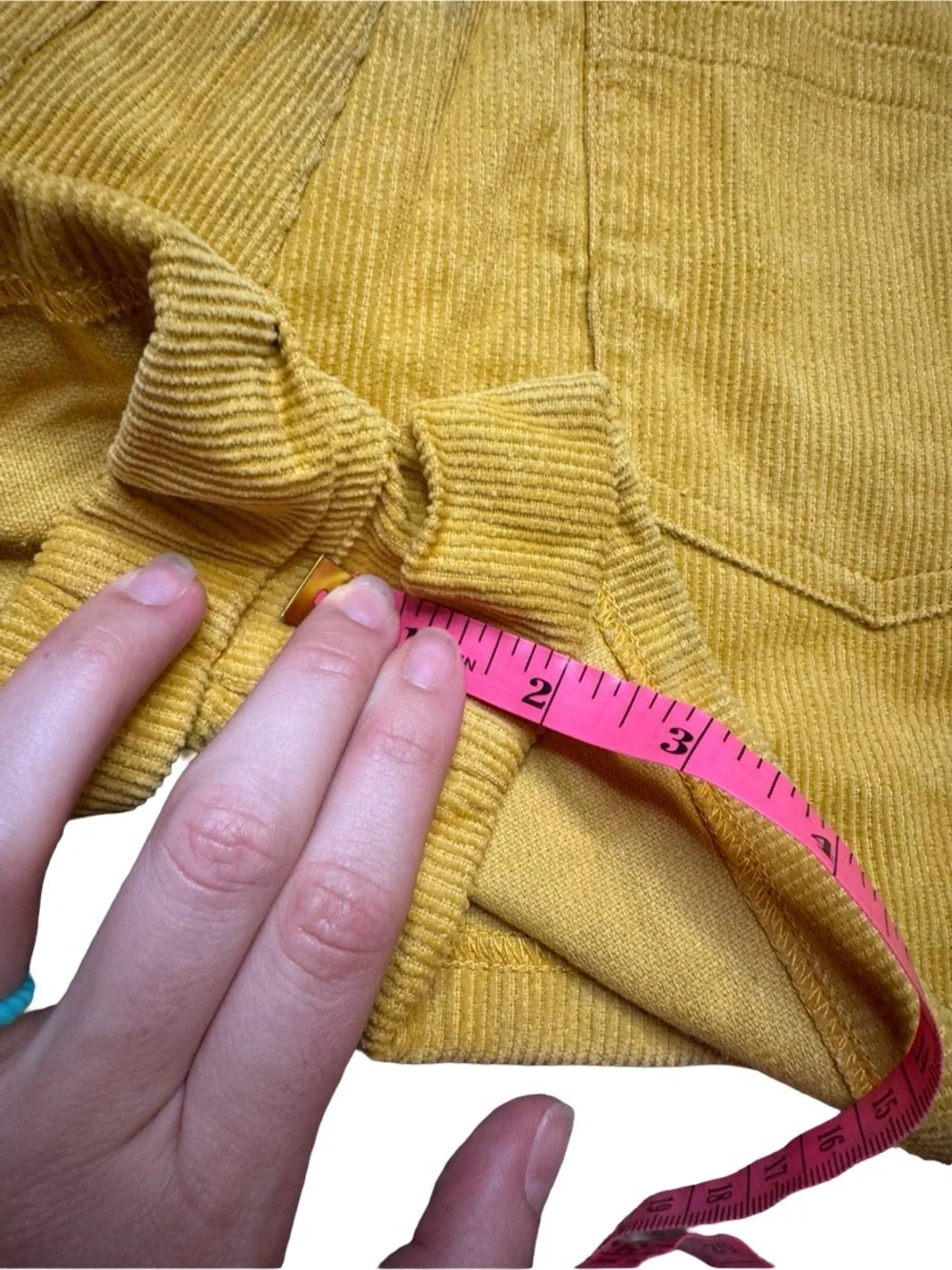 ✨💛 Revolve Sample Mustard Corduroy Button Front Shorts XS/S 💛✨